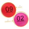 Yardwe Reusable Pink Raffle Balls 10pcs Numbered for Entertainment view 3