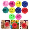Yardwe Reusable Pink Raffle Balls 10pcs Numbered for Entertainment view 4