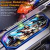 DaoDaoZhu Spray Light Up Toy Gun for Kids with Sound Effects & Rotating Slide Display, Toy Guns for Boys Toddlers 3 4 5 6 7 Year Old for Indoor & Outdoor Play, Gifts for Birthday Halloween Christmas view 4