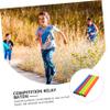 Abaodam 5pcs Lightweight Relay Sticks for School Competitions Safe Non- Running Tools for Boys and Girls Track Events view 3