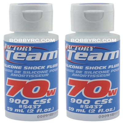 Team Associated (2 Pack) 70 Weight Slicone Shock Oil Fluid