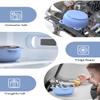 Bakpoco Toddler Feeding Suction Bowls and Utensils Set, 2-in-1 Stainless Steel 304 Kids Bowl & Silicone Suction Baby Bowl with Spoons and Forks, First Self-feeding Training Set, Sunrise Meadow view 4