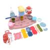 Colour dough game set, plastic, develop creativity, improves hands of eye coordination, fun noodle maker, play clay set for view 4