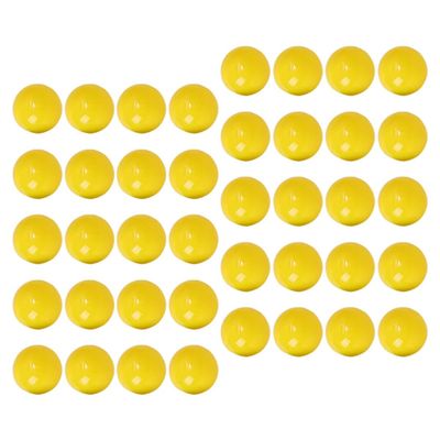LABRIMP 50pcs Raffle Balls Numbers Soft Sphere Game Balls for Party Entertainment Props