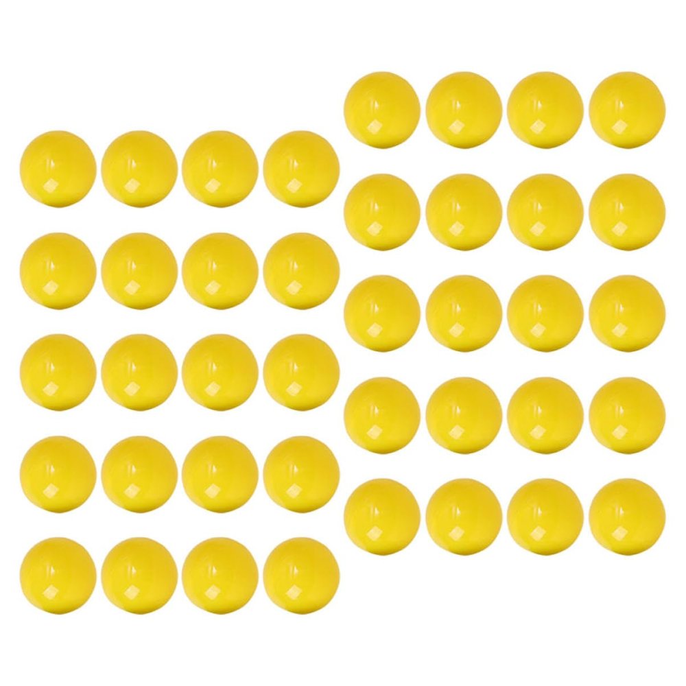 LABRIMP 50pcs Raffle Balls Numbers Soft Sphere Game Balls for Party Entertainment Props