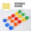 LABRIMP 50pcs Raffle Balls Numbers Soft Sphere Game Balls for Party Entertainment Props view 3