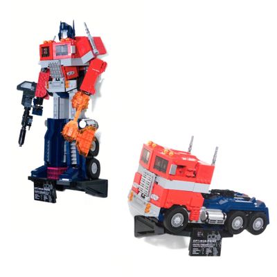 Click & Calm Co. Wall Mount for Icons Optimus Prime 10302 2-in-1 Display Mount, Easy Installation with One Screw for Fans
