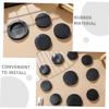 BUGUUYO 20pcs Piggy Bank Stopper Replacement Round Rubber Plugs for Money Pot Easy to Install Reusable view 3