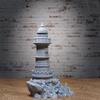 Unpainted Phantom Lighthouse Dice Tower - Compatible with DND Accessories, D&D 5e. Tabletop Gaming Collectible, Fantasy World, Ideal Gift for Dungeon Masters - Designed by Epic Miniatures view 1