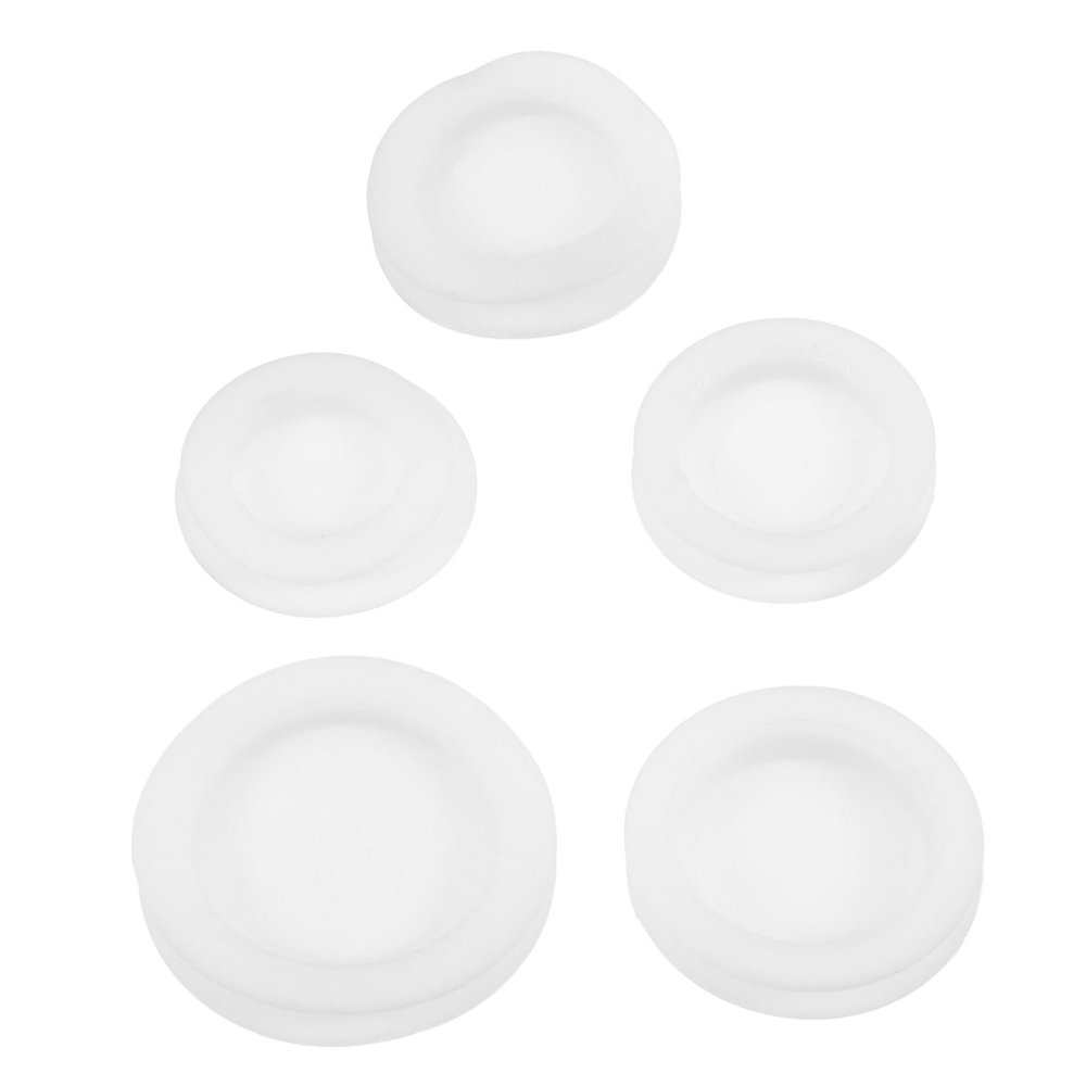 HONMEET 5pcs Piggy Bank Stopper Replacement Assorted PVC Material Money Jar Cap Coin Bank Cap Plaster Doll Stoppers