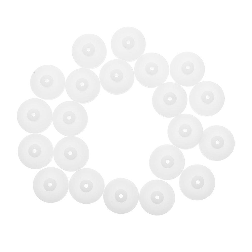 Alipis 20pcs Plastic Pulleys Replaceable Belt Pulley Gears for DIY Lightweight Wear-Resistant Wheel for Hobbyists Mechanical Projects