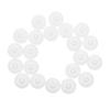 Alipis 20pcs Plastic Pulleys Replaceable Belt Pulley Gears for DIY Lightweight Wear-Resistant Wheel for Hobbyists Mechanical Projects view 1