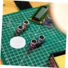 Alipis 20pcs Plastic Pulleys Replaceable Belt Pulley Gears for DIY Lightweight Wear-Resistant Wheel for Hobbyists Mechanical Projects view 4