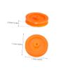 Alipis 50pcs Plastic Pulley Wheels for Rc Cars and Airplanes Smooth Sliding Craft Pulley System Automotive Parts for Modifications and Repairs view 2