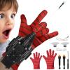 HNCSFW Spider Silk Launcher for Kids,Web Shooters- USB Type c Charging, Launch Distance 8ft - Can Grab Small Objects-Variety of Play Modes (Black) Kids Edition view 1