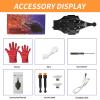 HNCSFW Spider Silk Launcher for Kids,Web Shooters- USB Type c Charging, Launch Distance 8ft - Can Grab Small Objects-Variety of Play Modes (Black) Kids Edition view 2