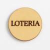 200 of 3/4 inch Loteria Wood Chips for Loteria Game Night or Class Fun view 1
