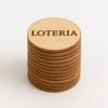 200 of 3/4 inch Loteria Wood Chips for Loteria Game Night or Class Fun view 4