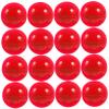 ERINGOGO 50pcs Colorful Activity Lottery Balls Hollow Game Balls for Parties Diameter Red Raffles Celebrations and Events Material view 1
