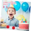 ERINGOGO 50pcs Colorful Activity Lottery Balls Hollow Game Balls for Parties Diameter Red Raffles Celebrations and Events Material view 3