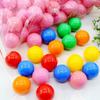 ERINGOGO 50pcs Ball Inflatable Globes Ball Pit Balls Vending Machine Foam Balls Party Balls Bouncy Ball Bingo Caller Machine Mini Vending Machine Vending Machine Capsules Yellow view 2