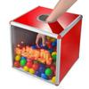 ERINGOGO 50pcs Ball Inflatable Globes Ball Pit Balls Vending Machine Foam Balls Party Balls Bouncy Ball Bingo Caller Machine Mini Vending Machine Vending Machine Capsules Yellow view 3
