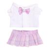 Xyrmync Plush Doll Clothes JK Skirt Suit Dress Up Accessories for 10cm 15cm-17cm 20cm Doll (A5, 15cm-17cm) view 1