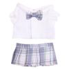 Xyrmync Plush Doll Clothes JK Skirt Suit Dress Up Accessories for 10cm 15cm-17cm 20cm Doll (A6, 10cm) view 1