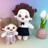 Xyrmync Plush Doll Clothes JK Skirt Suit Dress Up Accessories for 10cm 15cm-17cm 20cm Doll (A3, 20cm) view 2