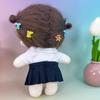 Xyrmync Plush Doll Clothes JK Skirt Suit Dress Up Accessories for 10cm 15cm-17cm 20cm Doll (A3, 20cm) view 4