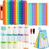 Multiplication Flash Cards + Fingertip Bubbles Toy, Interesting Multiplication Math Combination, Math Games for Children Aged 3 + view 1