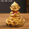  Purple Sand Tea Pet  Purple Sand Tea Pet  Water Storage Drainage Drawer Wooden Tray for Home Office  Q883 view 2