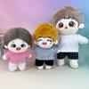 Xyrmync Plush Doll Clothes Solid Color T-Shirt Pants Dress Up Accessories for 10cm 15cm-17cm 20cm Doll (A9, 10cm) view 4