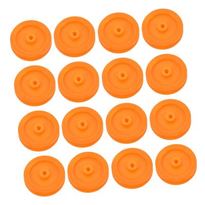 ABOOFAN 50pcs Plastic Pulley Wheel for Rc Toys Plastic Belt Pulleys for Model Aircraft and Cars for Enhanced Performance