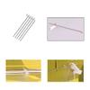 Gracilaria 20PCS RC Airplane Z Type Pushrod Steel Wire Push Pull Rod Pushrod for RC Plane Helicopter Boat Ship DIY Model Aircraft Connecting Rod Parts (1.2x100mm) view 2