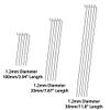 Gracilaria 20PCS RC Airplane Z Type Pushrod Steel Wire Push Pull Rod Pushrod for RC Plane Helicopter Boat Ship DIY Model Aircraft Connecting Rod Parts (1.2x100mm) view 3