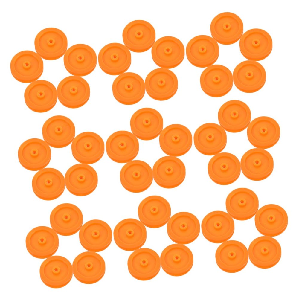 Alipis 50pcs Plastic Pulley for Rc Cars and Planes Smooth Sliding Belt Wheel for Modifications and Repairs Essential Toy Parts for Automotive Projects
