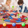 Ancitoy Spider Race Track Toy for Boys 4-6, Race Car Set with 2 Spider Cars, DIY Flexible Tracks Playset, Toddler STEM Building Toys for Girls, Christmas, Birthday Gift for Kids Ages 3+ view 2