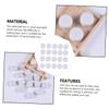 Angoily Portable Lightweight 100pcs Baby Rattle Toys Plastic Ring for Baby Playthings Plush Toys view 3