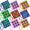 12 Mini Tic Tac Toe Games - Party Favors for Kids 3-5 and Up - 2-Inch Travel Size - Tic-Tac-Toe Keychain Game for Boys & Girls - Goody Bag Stuffers, Classroom Prizes, Valentine's Day, Birthday Gifts view 1