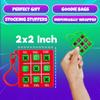 12 Mini Tic Tac Toe Games - Party Favors for Kids 3-5 and Up - 2-Inch Travel Size - Tic-Tac-Toe Keychain Game for Boys & Girls - Goody Bag Stuffers, Classroom Prizes, Valentine's Day, Birthday Gifts view 3