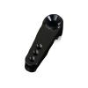 BOQEXSS for Rcrun 25T 1/10 for Climbing Car Metal Steering Gear for Swing Arm Steering Gear Arm Modification Parts Rc Remote Control Model Car RC Car Parts(Black) view 1