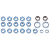 22pcs Rubber Sealed Ball Bearing Kit for Tam-iya CC-02 CC02 1/10 RC Car Upgrades Parts Accessories view 2