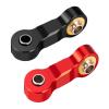 Black/Red Metal Steering Drag Link for 1/18 RC CAR for GRA-NITE for GR-OM 1/14 for Moj-ave 380 Truck Upgrade Parts(Red) view 2