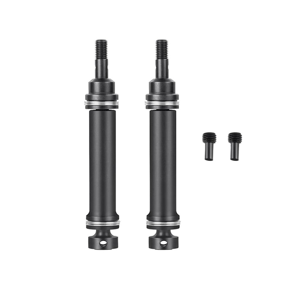 1 Pair Steel Front & Rear Drive Shaft for 1/16 for Sum-MIT Mini for E-Revo for ER-EVO VXL RC Car CVD Upgrade Parts