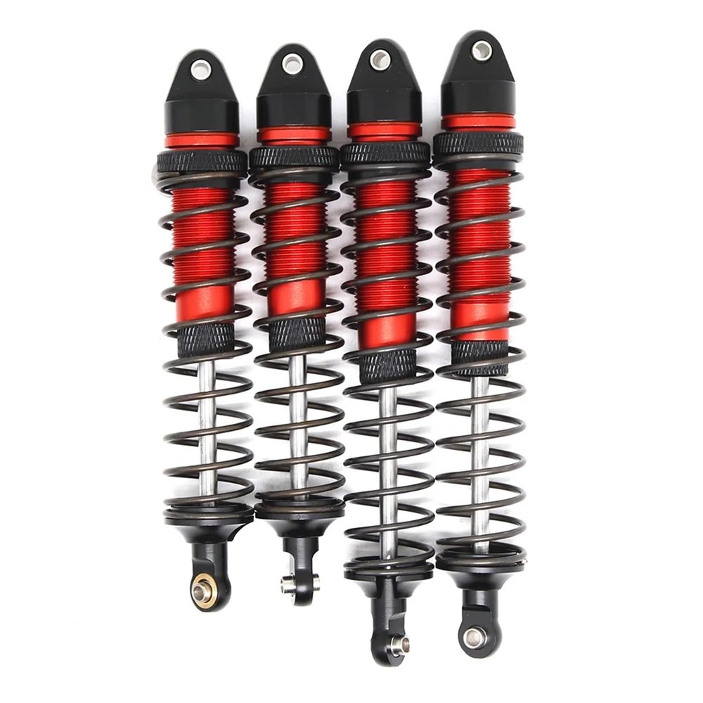 4Pcs Metal Front & Rear Shock Absorber Damper for ARR-ma 1/10 for Gra-nite for Sen-ton for Typ-hon Parts,3