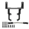 Carbon Fiber Metal Servo Mount Stand with Steering Link for 1/10 RC Crawler Car Axial SCX10 II 90046 AR44 Axle Upgrade Parts(Black) view 1