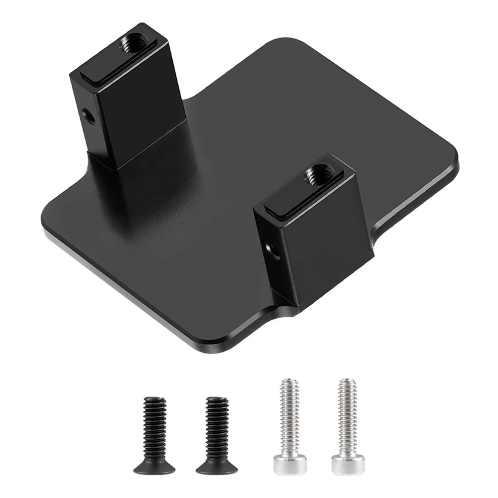 Black Aluminum 7075 Servo Mount for 1/18 for Gra-nite for Grom 1/14 for Mo-jave for Me-ga 380 RC for MON-Ster Car Parts