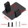 Black Aluminum 7075 Servo Mount for 1/18 for Gra-nite for Grom 1/14 for Mo-jave for Me-ga 380 RC for MON-Ster Car Parts view 4