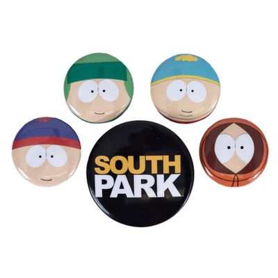 South Park - Badge Set, multicoloured, One size